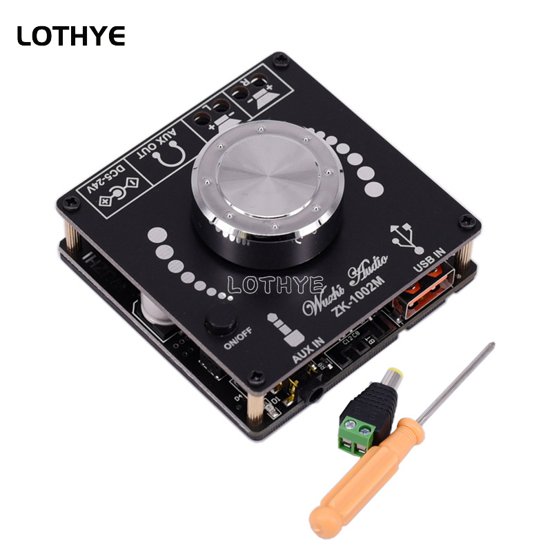 Home Cinema Solution - Bluetooth 5.0 100W+100W Power Audio Amplifier