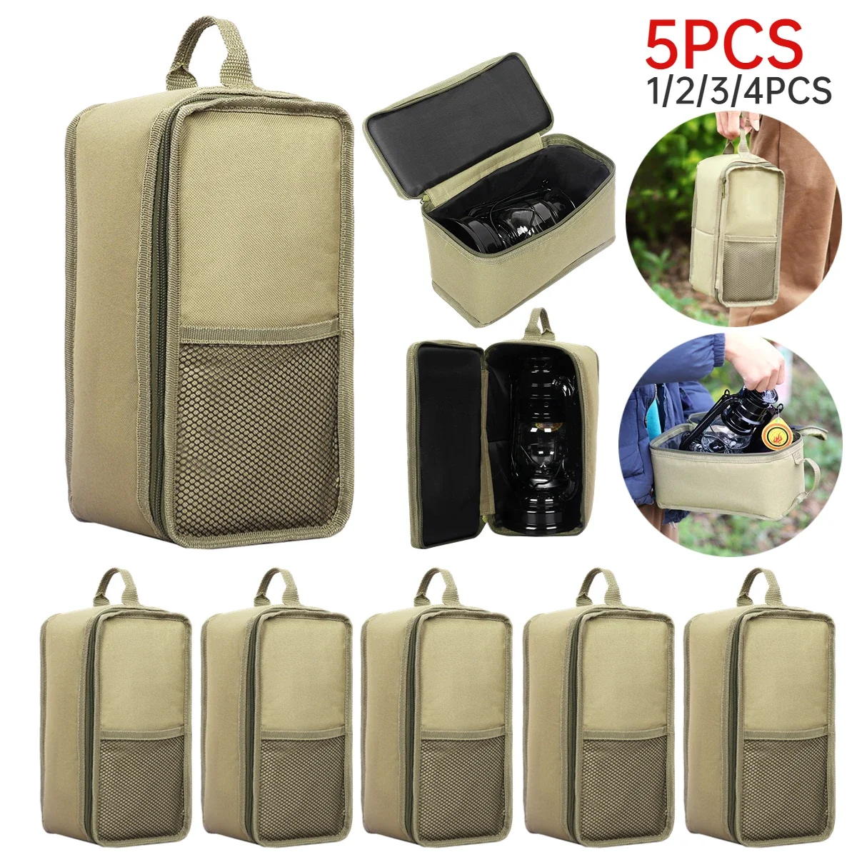 Projector Carrying Bag - Kerosene Lamp Storage Bags Camping Lantern