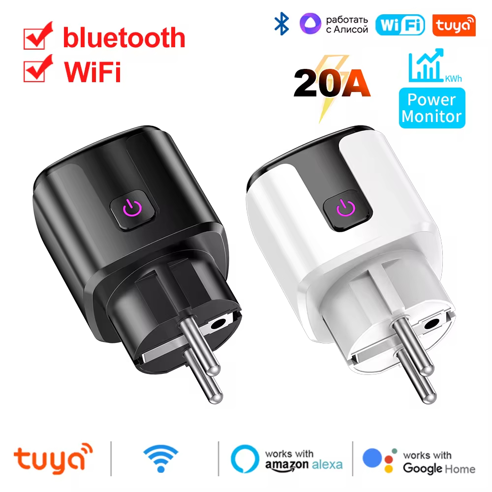Home Cinema Alexa - 20A AC100-240V Wifi Smart Plug Smart