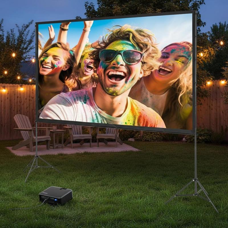 Projector Carrying Bag - Projector Screen with Stand, 120 inch