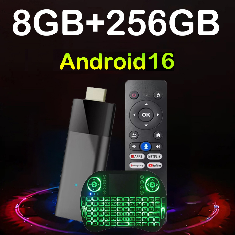 Smart TV Stick Q12 8K Android  - 4K Media Player recension och pris