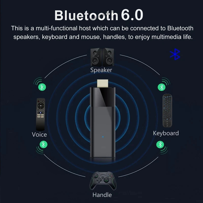 Smart TV Stick Q12 8K Android  - 4K Media Player recension och pris