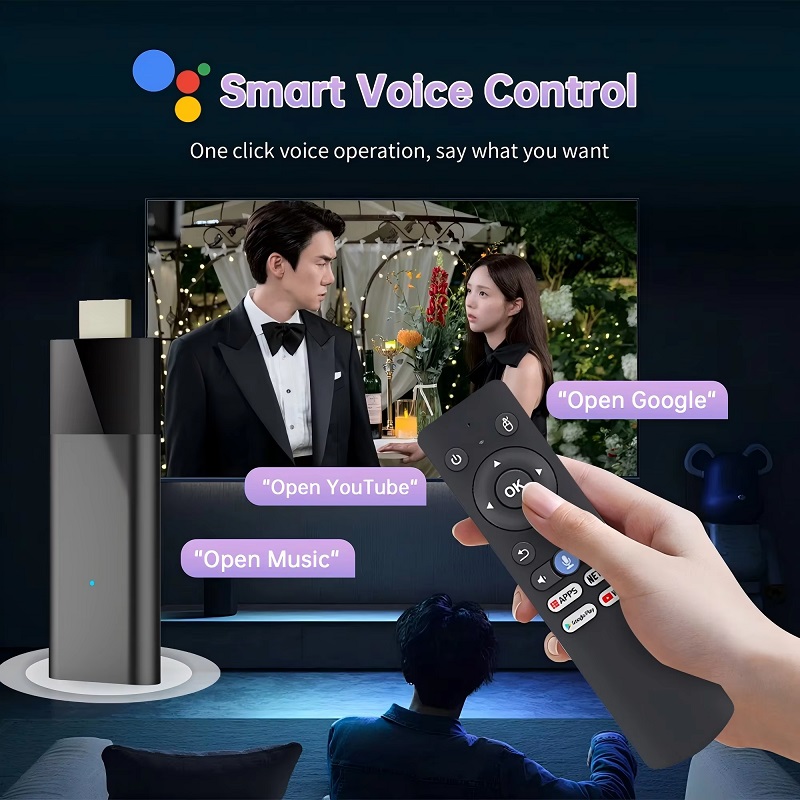 Smart TV Stick Q12 8K Android  - 4K Media Player recension och pris