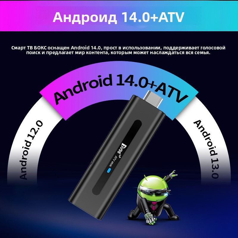 TV98 ATV Stick HD 8K 4K Smart  - 4K Media Player recension och pris