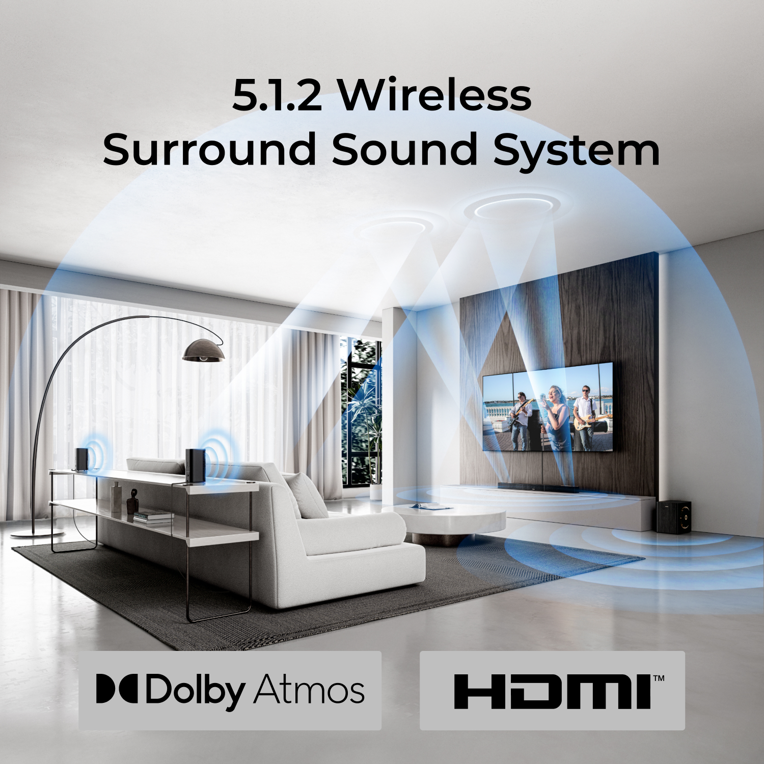 ULTIMEA Skywave Series 5.1.2ch - Home Cinema App recension och pris