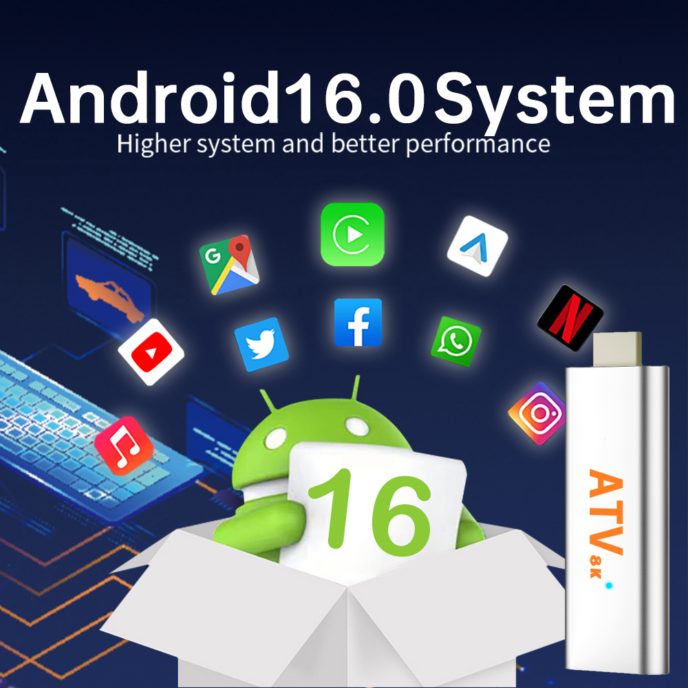 Very Fast Android TV Stick Q15 - 4K Media Player recension och pris