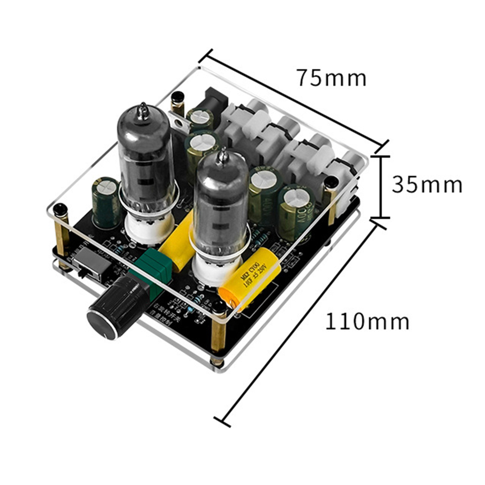 DC12-16V 6K4 Tube Preamplifier - Home Cinema Solution recension och pris