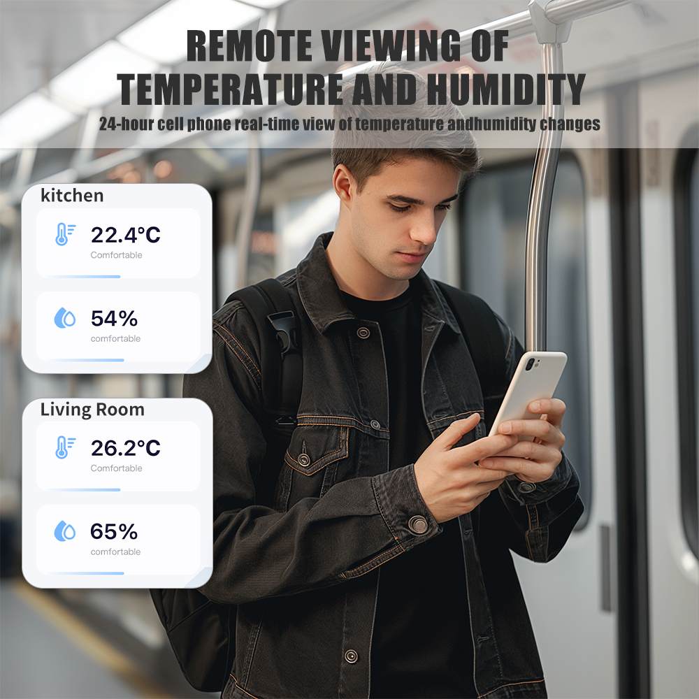Tuya WiFi Temperature and Humi - Home Cinema Alexa recension och pris