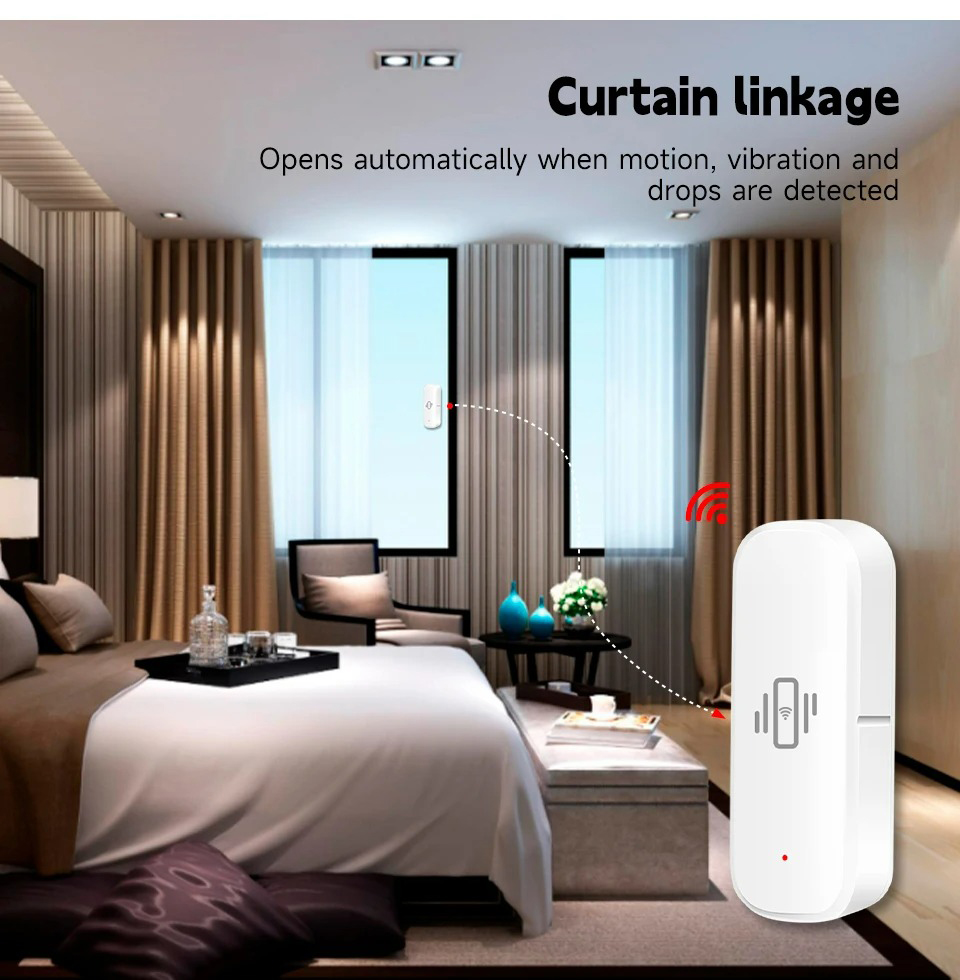 Tuya Smart WiFi Vibration Sens - Home Cinema Alexa recension och pris