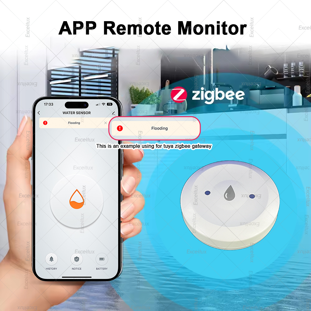 Zigbee Water Detector Leakage  - Home Cinema Alexa recension och pris