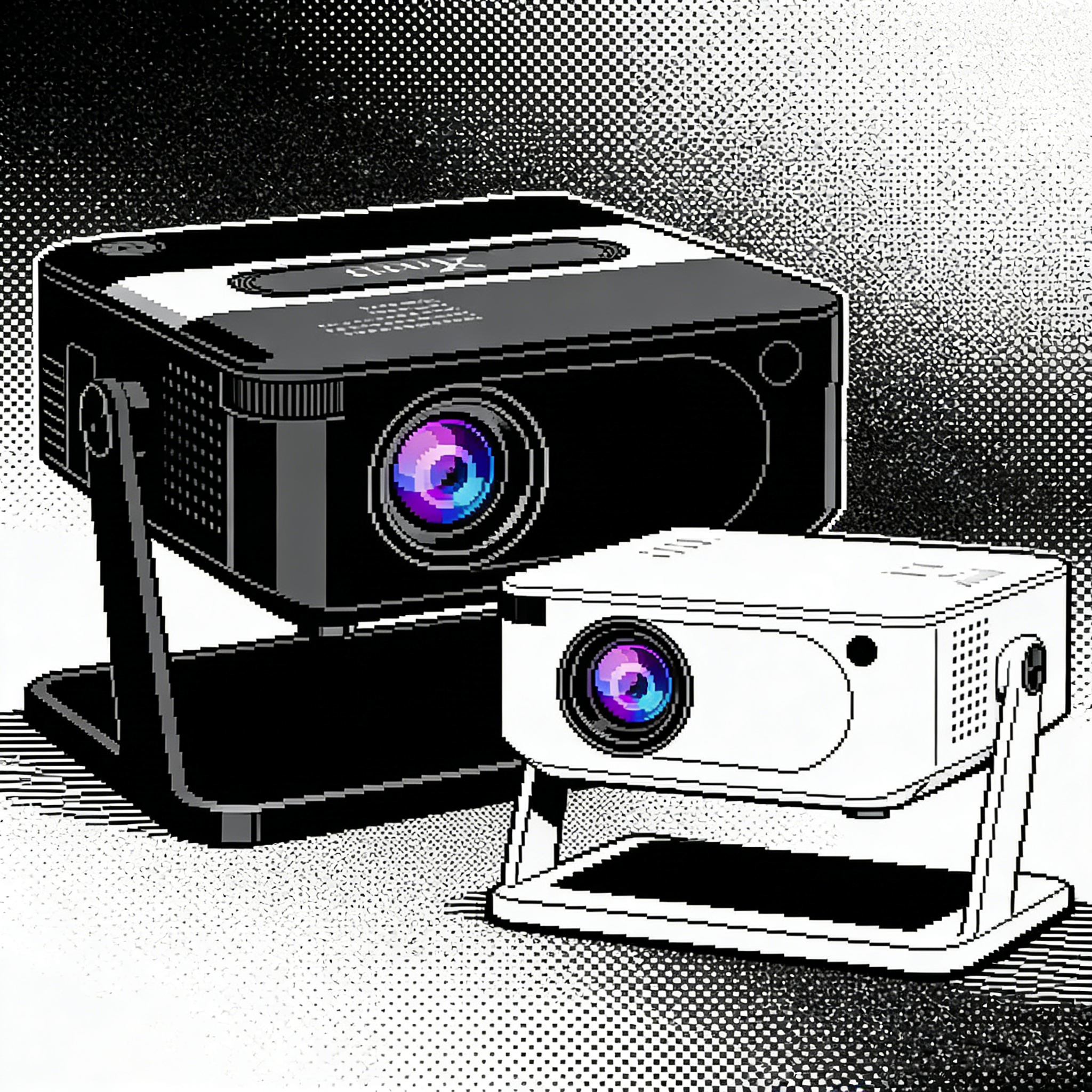 Xnano HA109 Projector 300 ANSI - Home Cinema App recension och pris