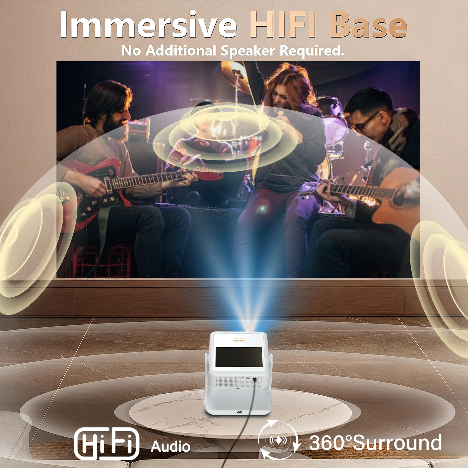 Outdoor & Home Football Projec - Home Cinema Projector recension och pris