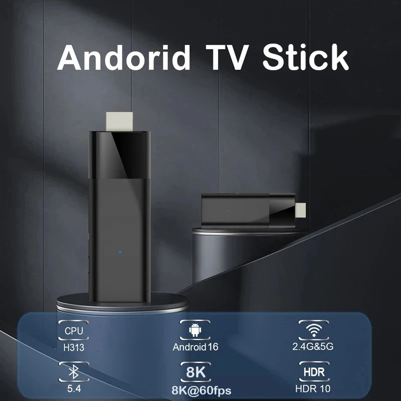 4K Android 16 TV Stick Smart T - 4K Media Player recension och pris