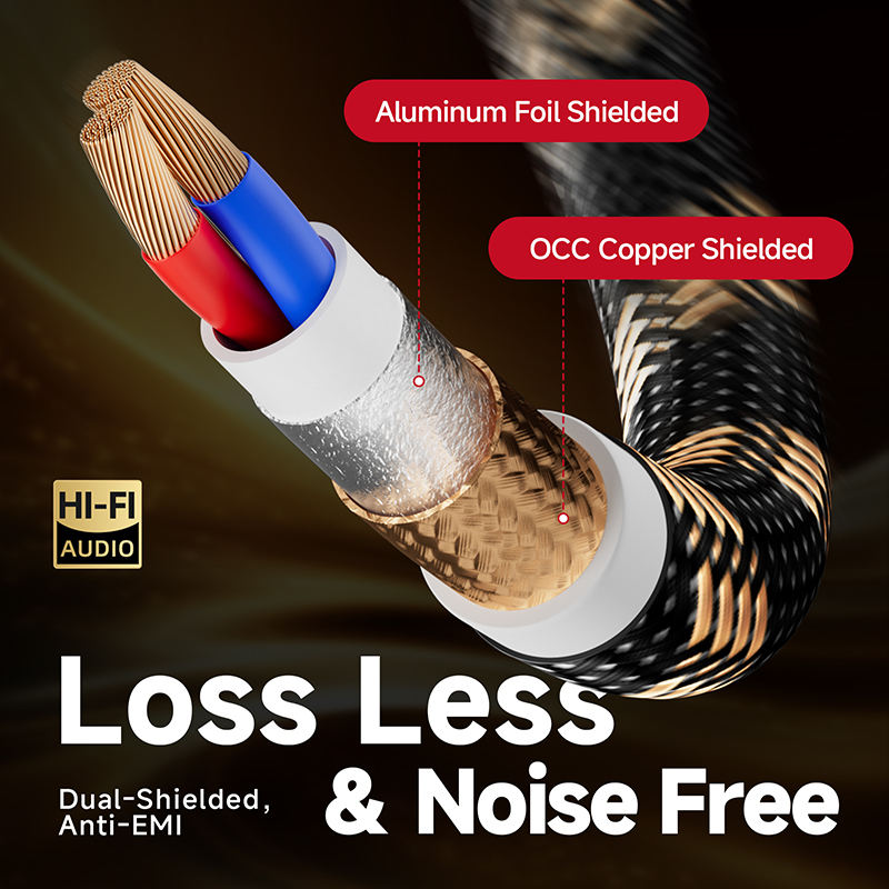 TODN RCA Cable HiFi Stereo 3.5 - Home Cinema Solution recension och pris