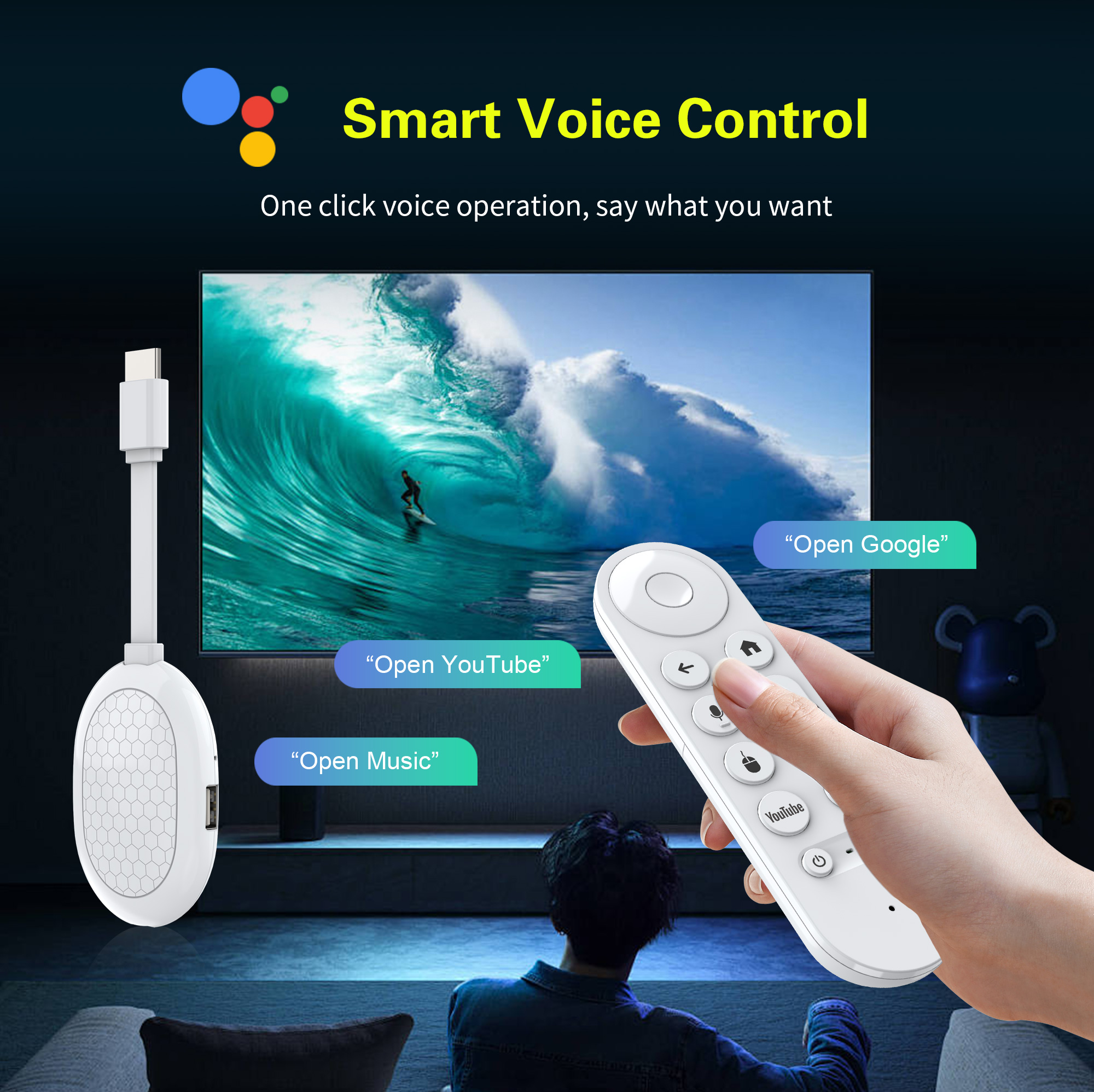 New Smart TV Stick Q2S Android - 4K Media Player recension och pris