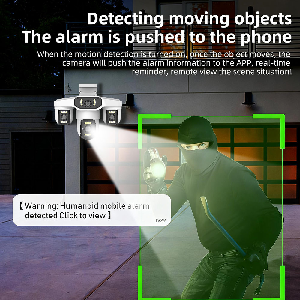 Yoosee 15MP 8K IP Camera Three - Home Cinema Screen recension och pris