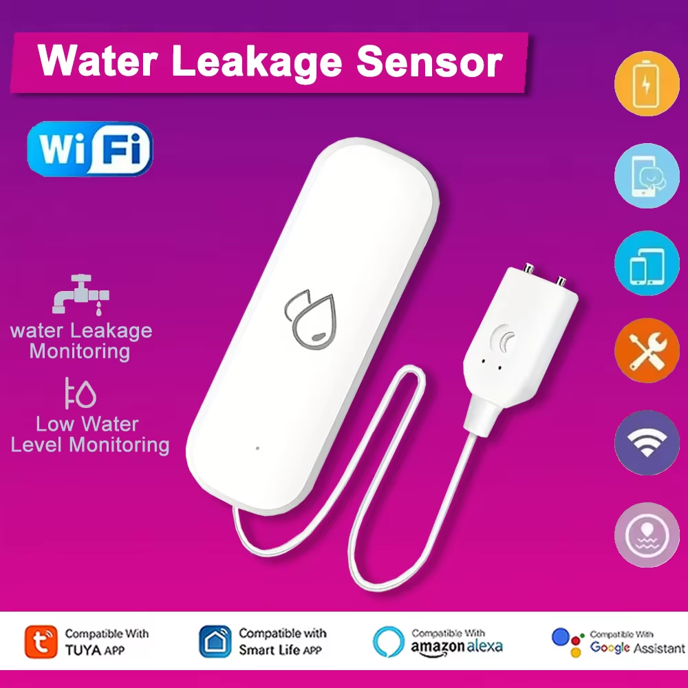 Tuya WiFi Water Leakage Alarm  - Home Cinema Alexa recension och pris