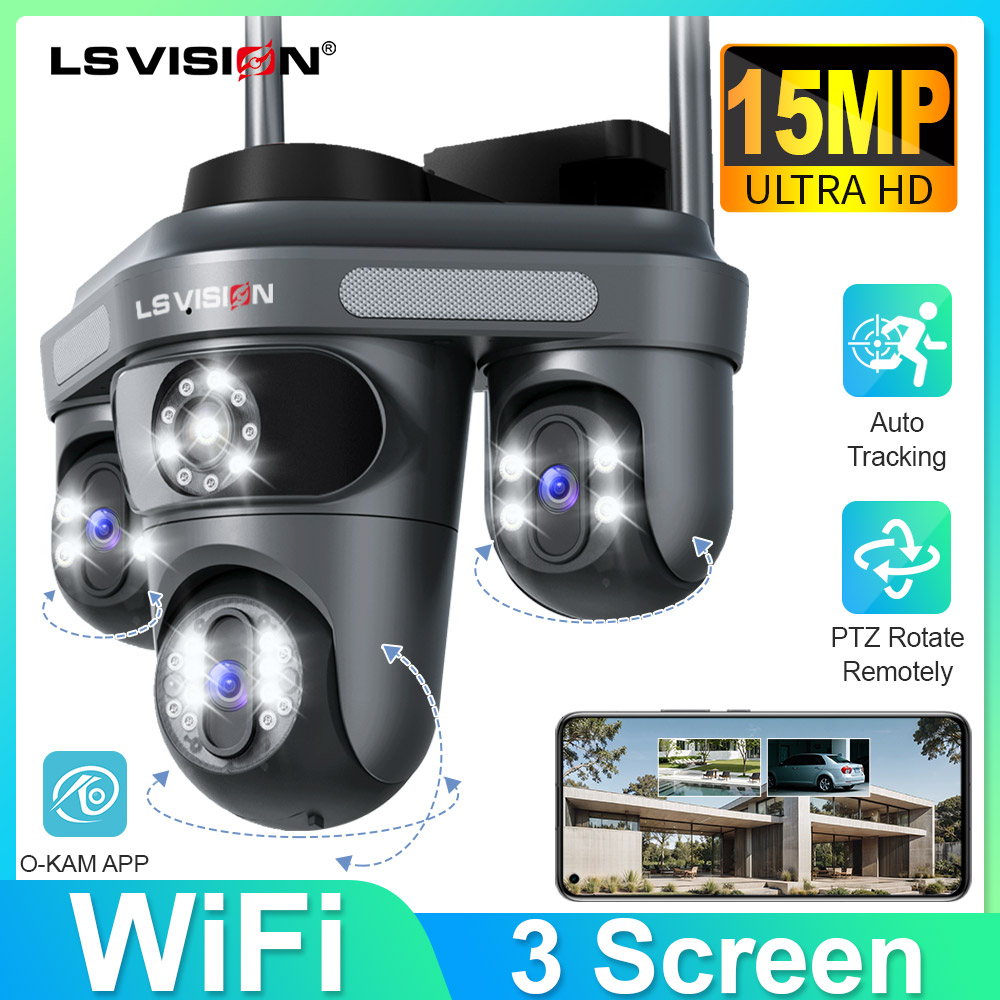 LS VISION Three Screen Camera  - Home Cinema Screen recension och pris