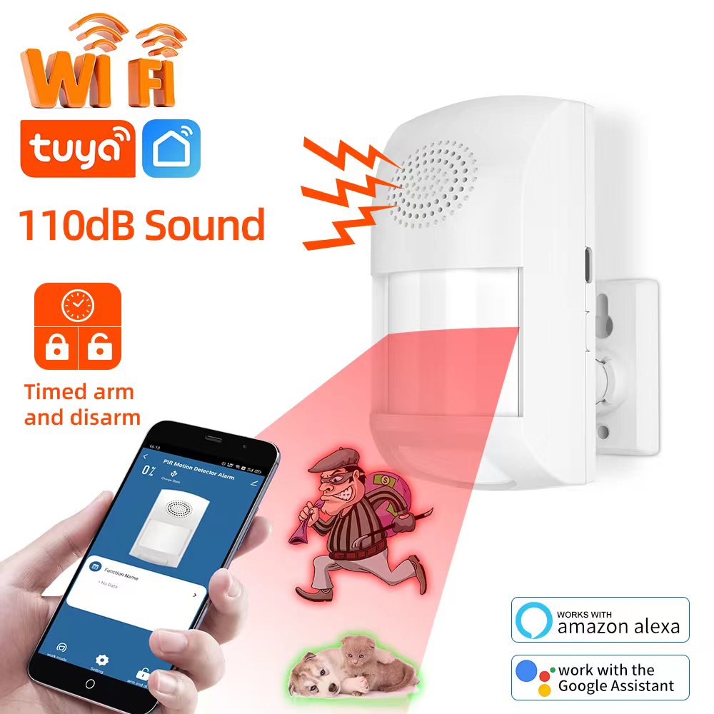 Tuya WiFi Smart Home Burglar A - Home Cinema Alexa recension och pris