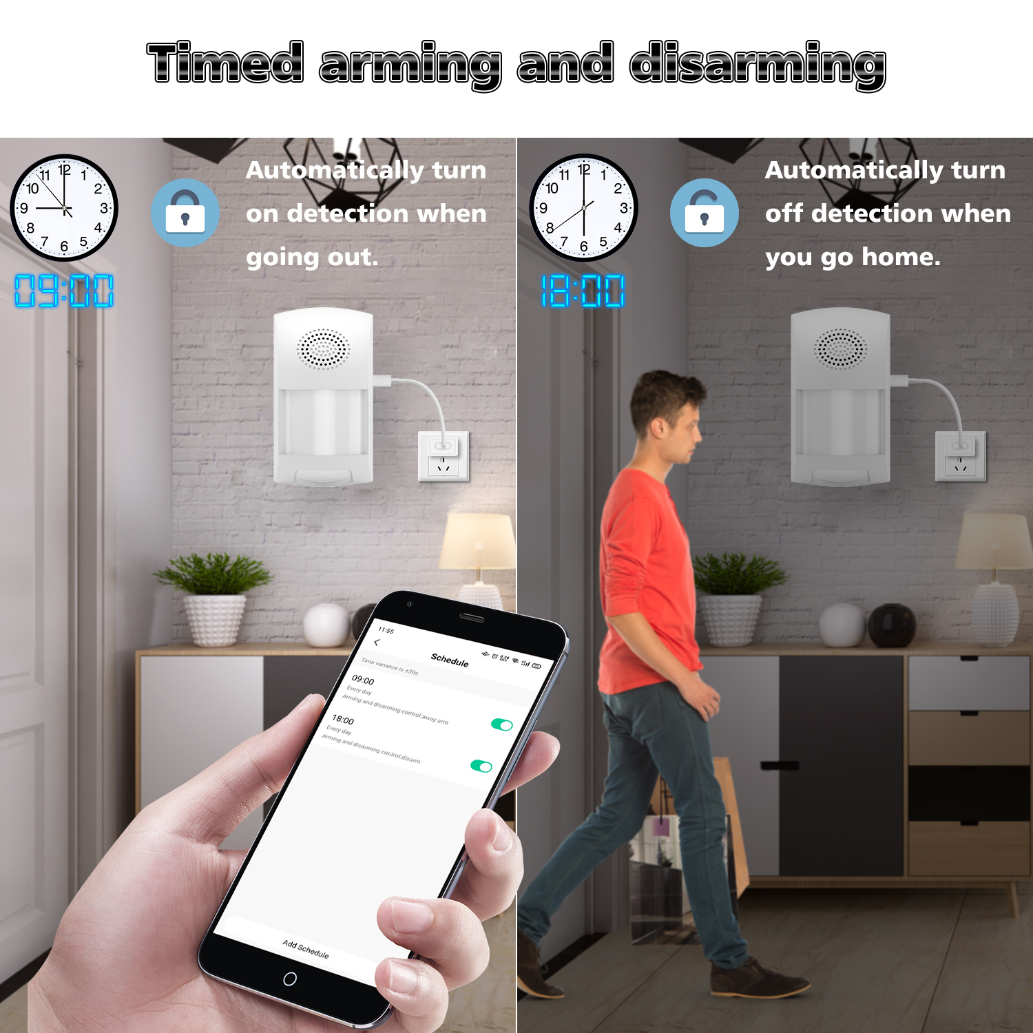 Tuya WiFi Smart Home Burglar A - Home Cinema Alexa recension och pris