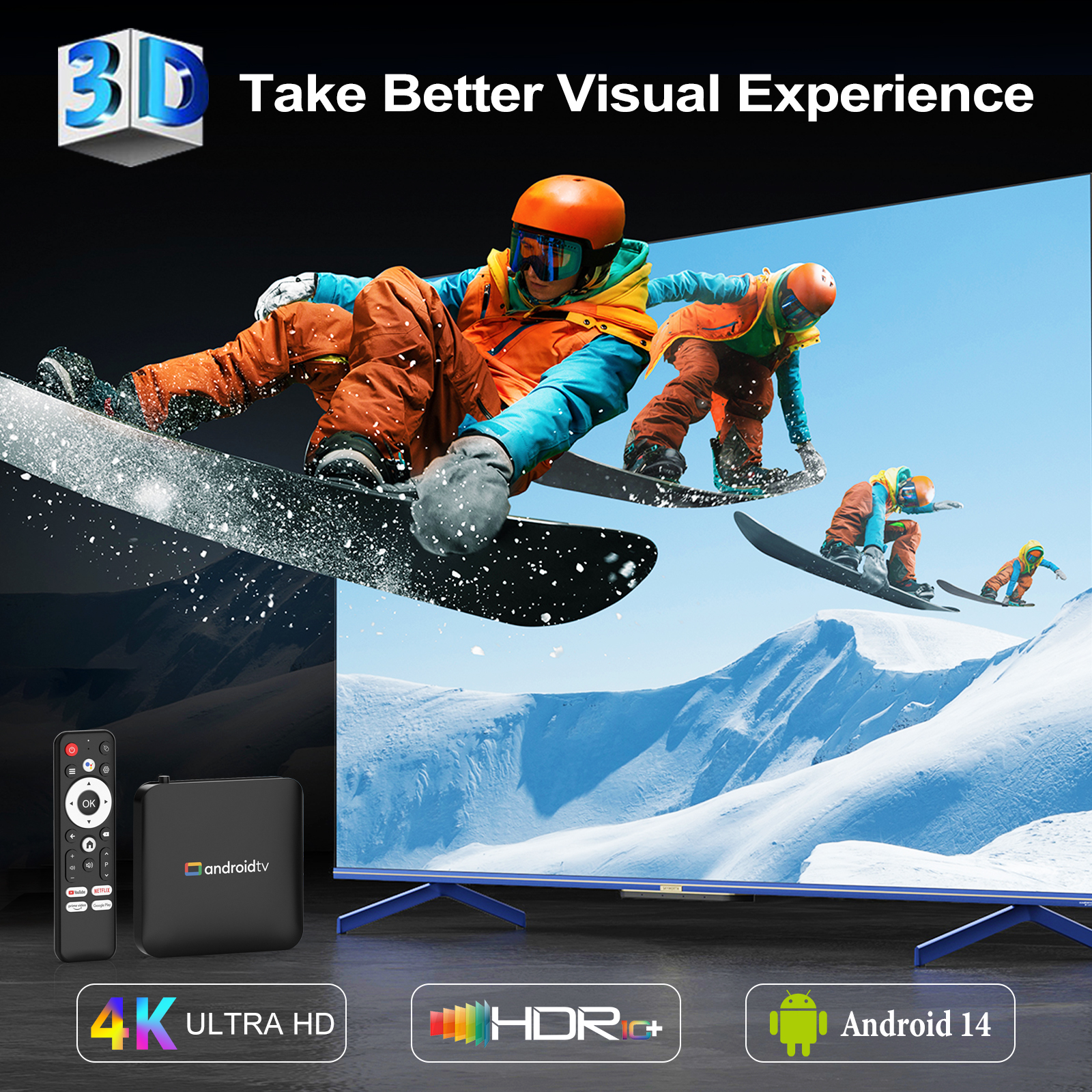 New 2026 Smart TV Box H96 MAX  - 4K Media Player recension och pris