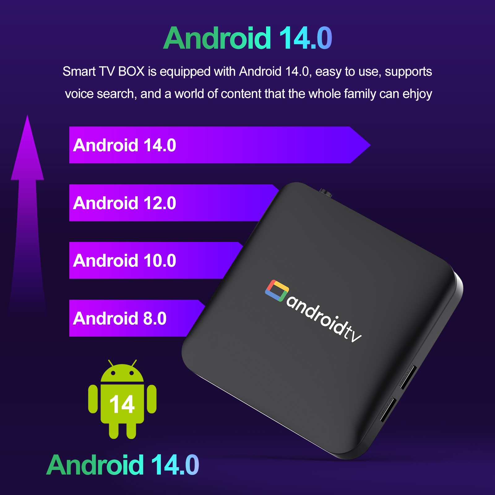 New 2026 Smart TV Box H96 MAX  - 4K Media Player recension och pris