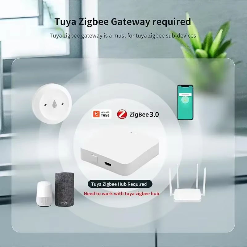 Tuya ZigBee 3.0 Water Leak Det - Home Cinema Alexa recension och pris