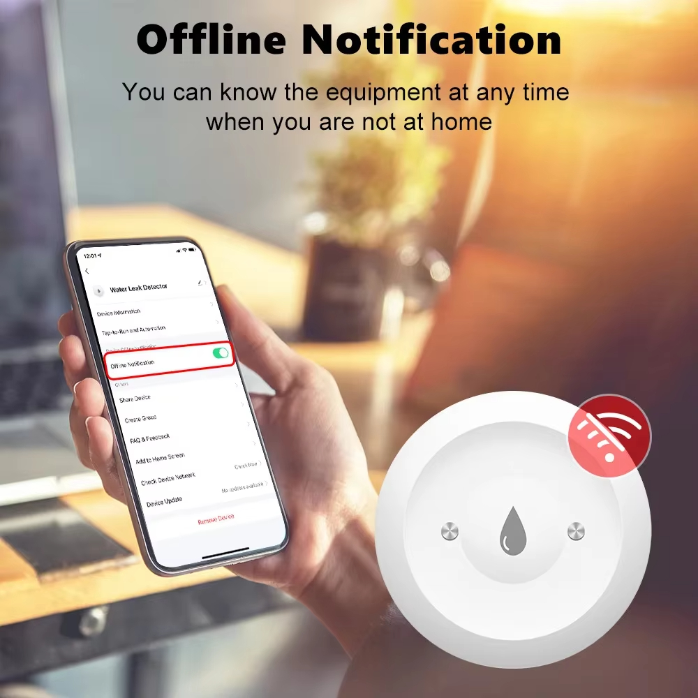 Tuya ZigBee 3.0 Water Leak Det - Home Cinema Alexa recension och pris