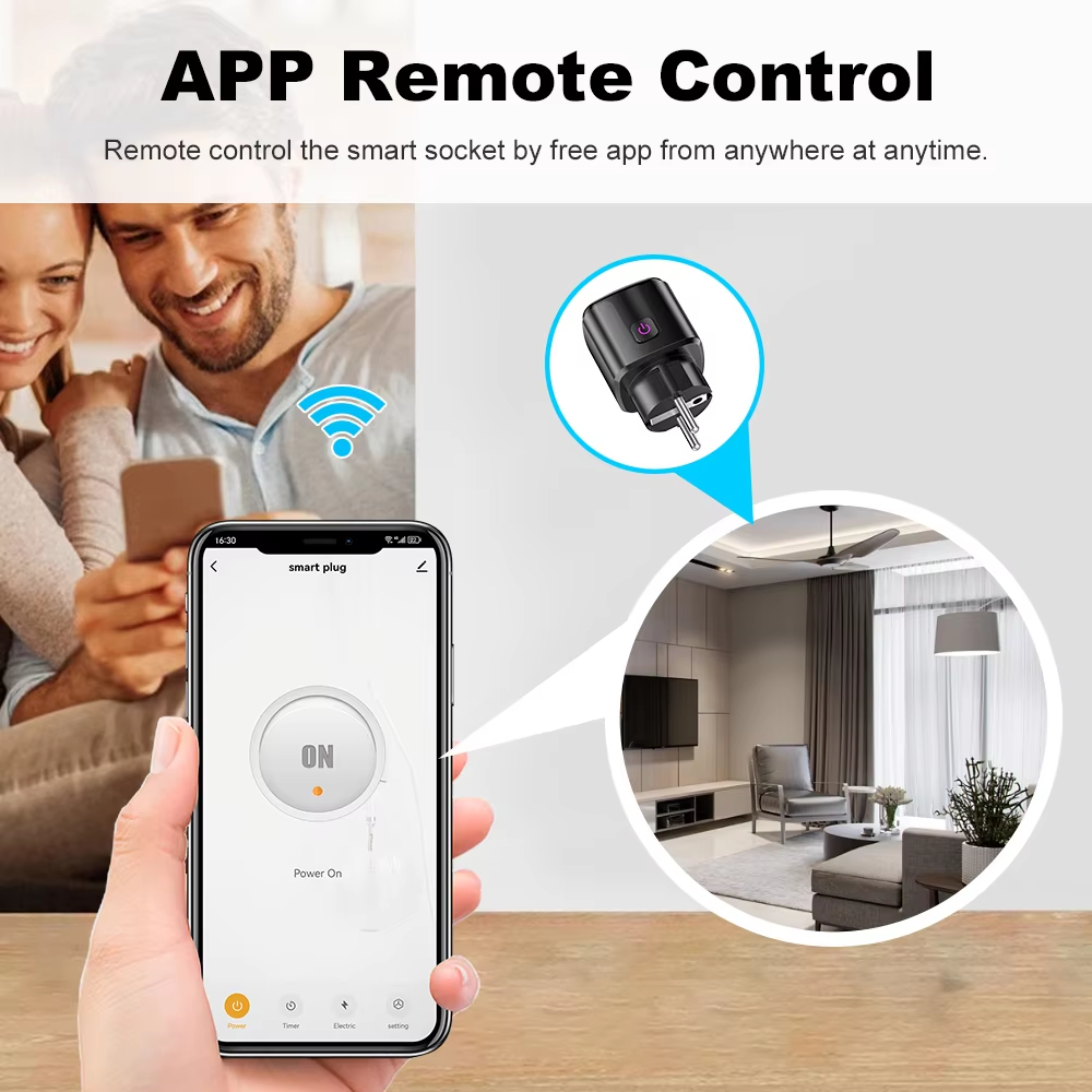 20A AC100-240V Wifi Smart Plug - Home Cinema Alexa recension och pris