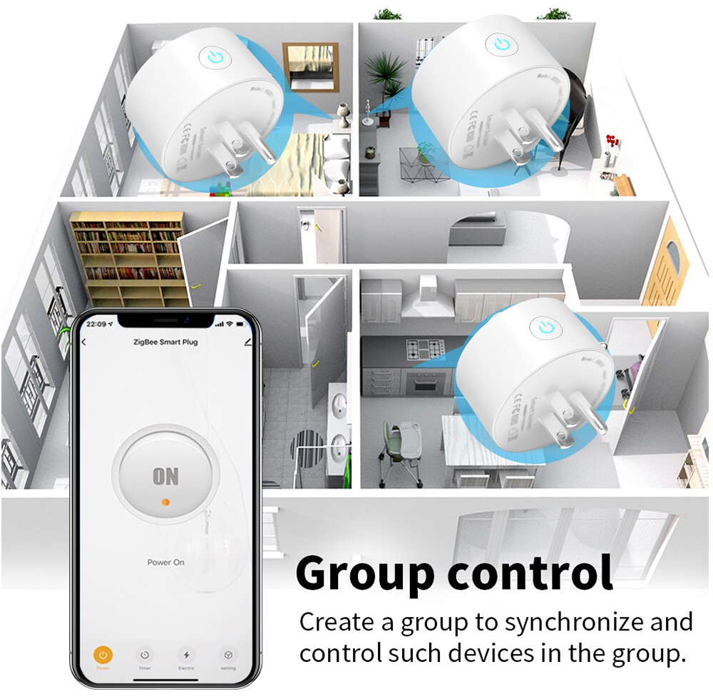 Tuya WiFi Or Zigbee Smart Sock - Home Cinema Alexa recension och pris