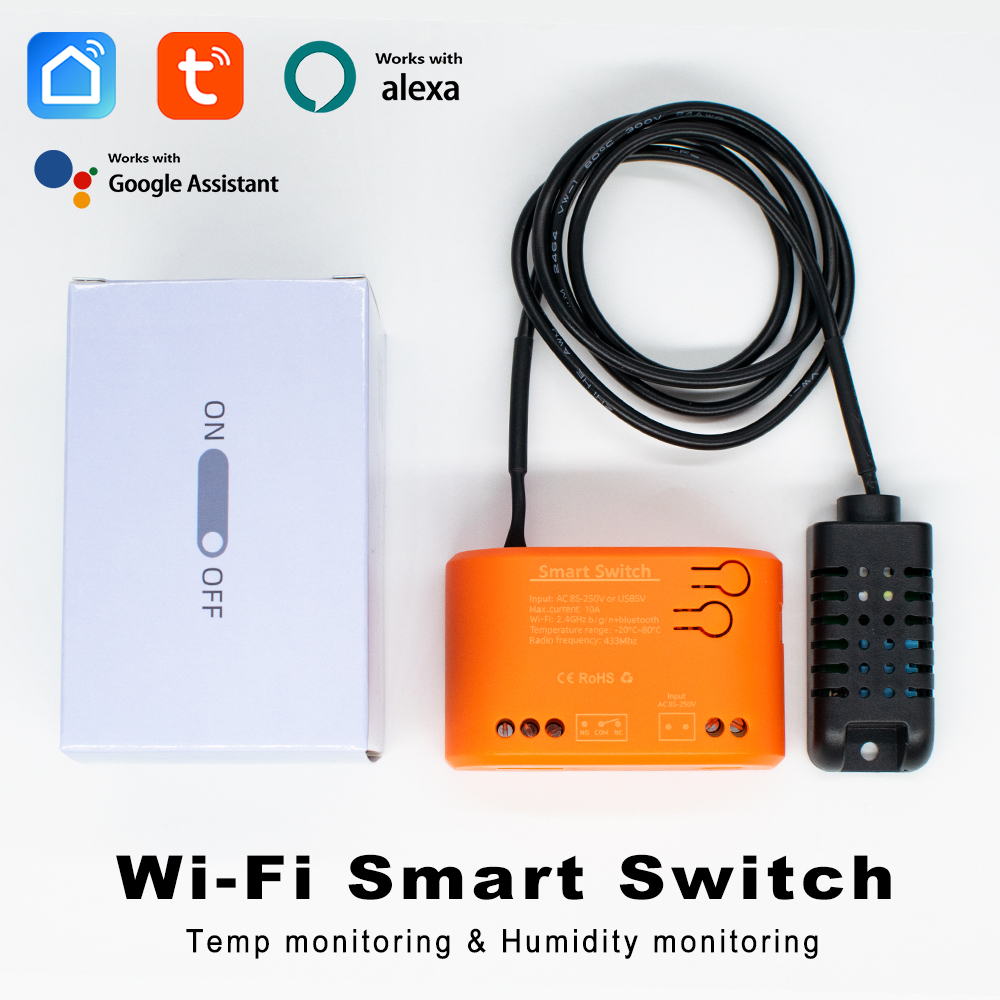 Tuya WiFi Temperature Humidity - Home Cinema Alexa recension och pris