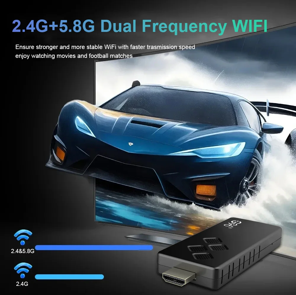 Q2 New Smart TV Stick High-per - 4K Media Player recension och pris