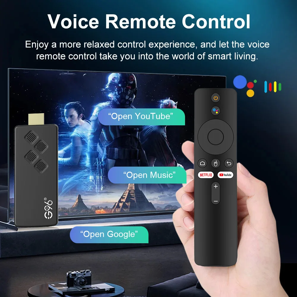 Q2 New Smart TV Stick High-per - 4K Media Player recension och pris
