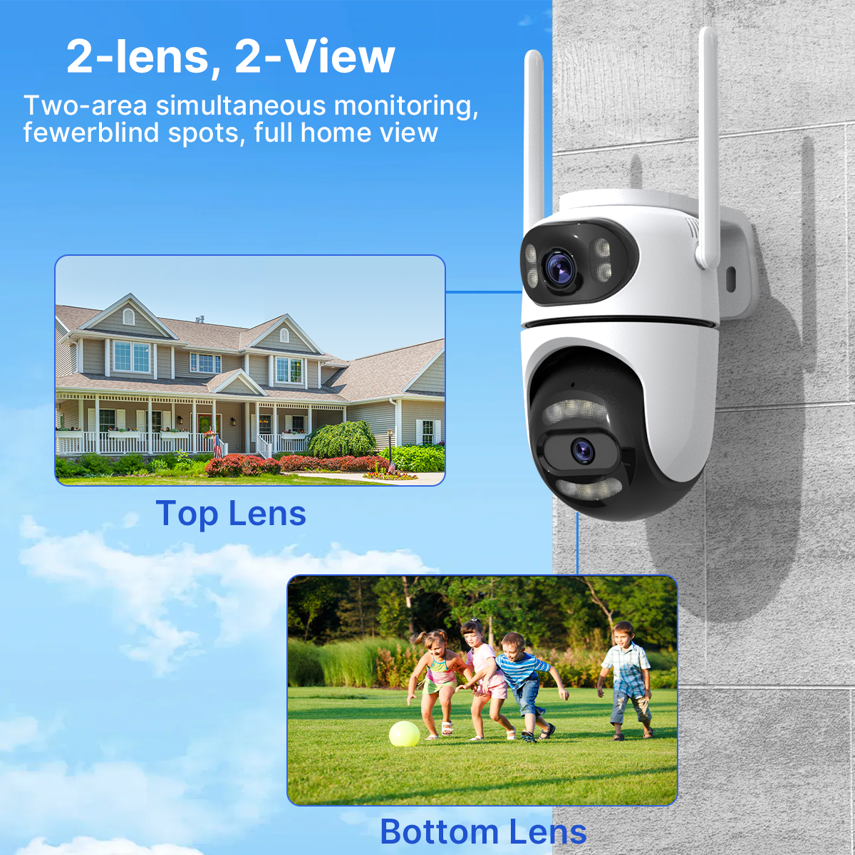 8MP 4K HD Wifi PTZ Camera iCse - Home Cinema Screen recension och pris