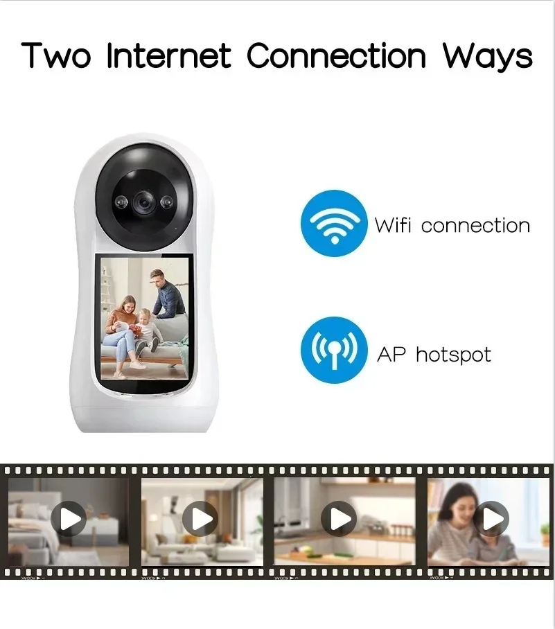 2.8 Inch Wifi Vedio Baby Monit - Home Cinema Screen recension och pris