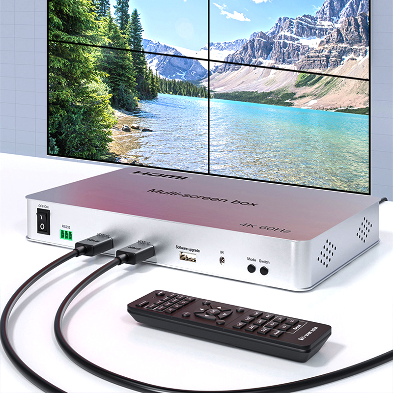 4K 60Hz 2x2 Multi Screen Box 2 - Home Cinema Screen recension och pris