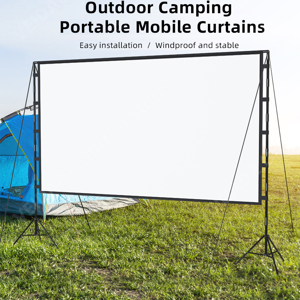 VEIDADZ Projector Screen With  - Projector Carrying Bag recension och pris