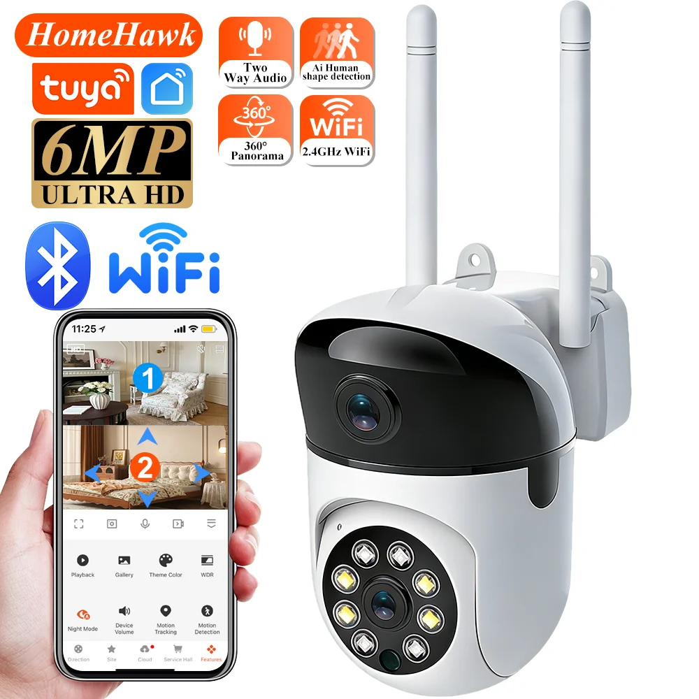 Indoor Camera Wifi Tuya Smart  - Home Cinema Screen recension och pris