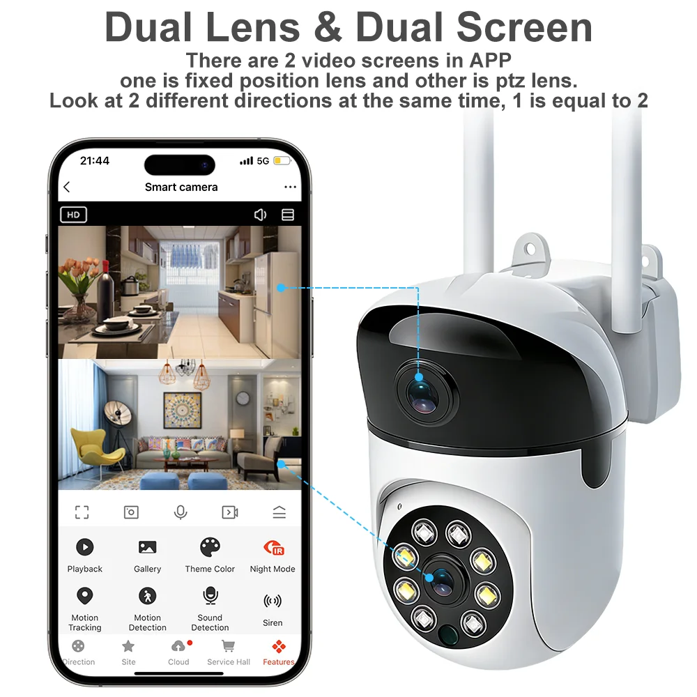 Indoor Camera Wifi Tuya Smart  - Home Cinema Screen recension och pris