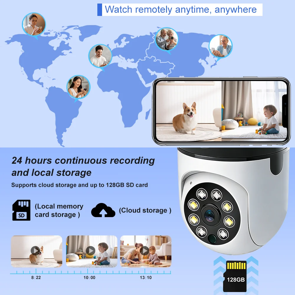 Indoor Camera Wifi Tuya Smart  - Home Cinema Screen recension och pris