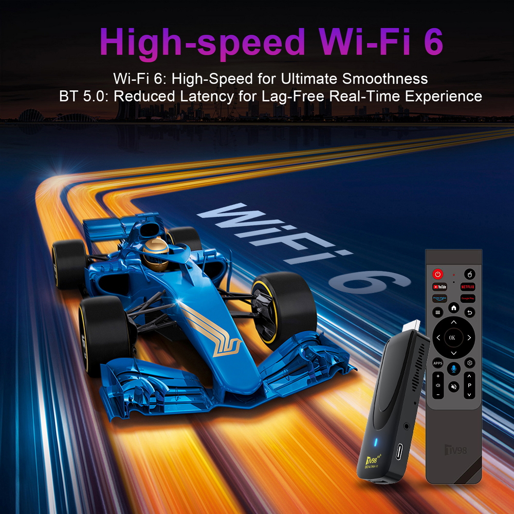 TV Stick HD 8K 4K 1080P Rockch - 4K Media Player recension och pris