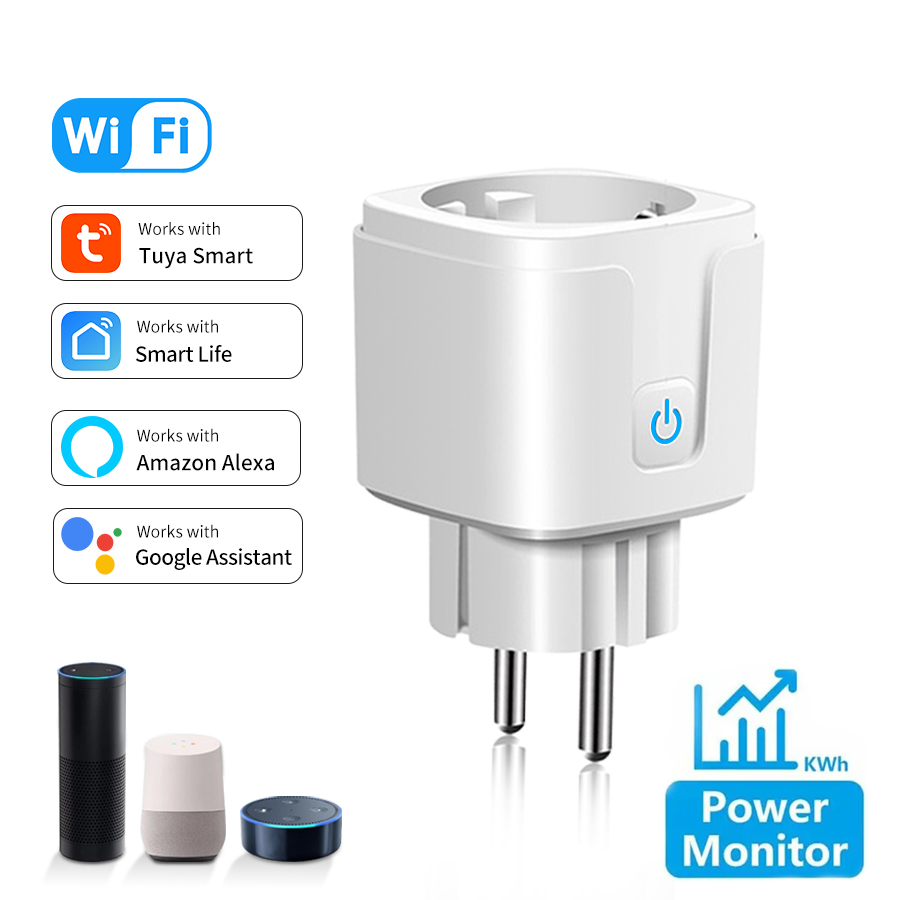 Tuya Smart Socket EU 16A AC100 - Home Cinema Alexa recension och pris