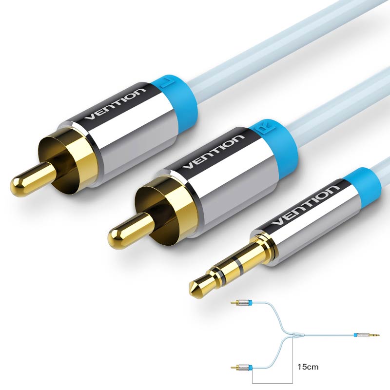 Vention RCA Cable 3.5 to 2rca  - Home Cinema Solution recension och pris