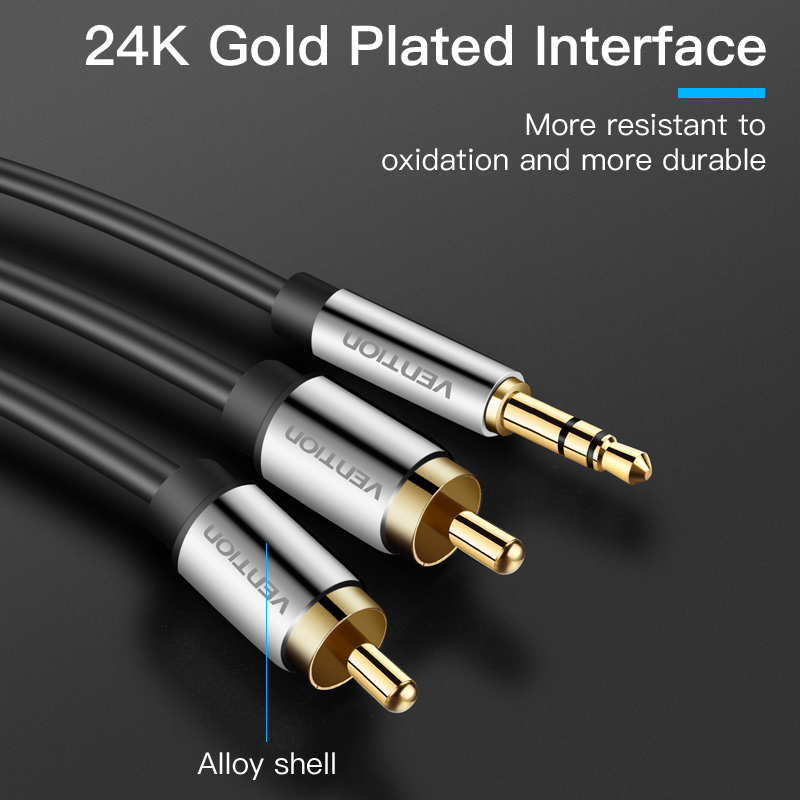 Vention RCA Cable 3.5 to 2rca  - Home Cinema Solution recension och pris
